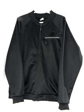 New Balance Black Zip-Up Athletic Jacket